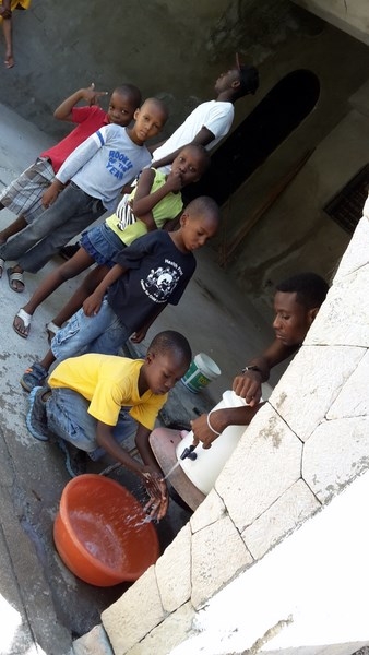 lavage des mains